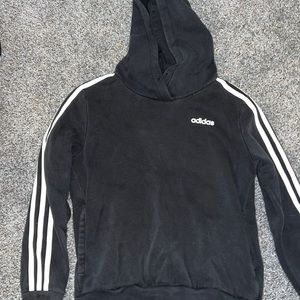 adidas hoodie black like new
